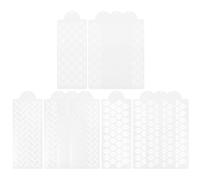 12 Pcs Stencil Decorazione Torte Strumento Di Dessert Stampini Per Cucinare