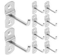 12 Pcs Supermarket Shelf Hook Ganci Espositivi Gancio Di Utilità