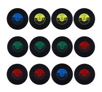 12 Pcs Table Decoration Silicone Coasters Set Tovagliette Da Tavola