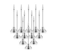 12 Pcs Table Number Holders 9 Inch Place Card Holder with Alligator Cl