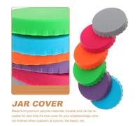 12 Pcs Tappo Di Bottiglia Gomma Tappi Per Bottiglie in Silicone Bevande