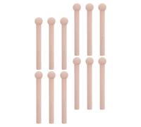 12 Pcs Tavola Del Buco in Legno Massiccio Ganci Per Pegboard Bastoncini