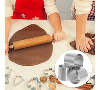 12 Pcs Tortiera Acciaio Inox Stampi Per Torte Anello Torta Con Mousse Stampo Ad