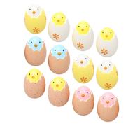 12 Pcs Uova Decorative Decorazione Ornamenti Primaverili Bomboniere