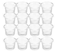 12 Pcs Vasetti Per Candele Portacandele Trasparenti Della Luce Tè