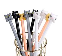 12 penne con motivi di gatto, Aesthetic School Stuff, Kawaii Schulsachen Aesthetic Penne per ragazze, set di bomboniere per ragazze, regali di compleanno per bambini (gatto B)