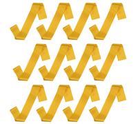 12 Pezze di Satin, 180 cm x 12 cm, per Sash da Concorso Oro Decorativo
