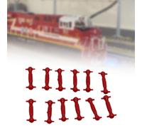 12 Pezzi 1/87 Accessori Del Treno Ferroviario Professionale Dell'albero Della