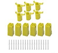 12 pezzi 18V Cordless Tool e Battery Holder Kit per montaggio a parete Organizzato Storage - Ganci e staffe in plastica, verde