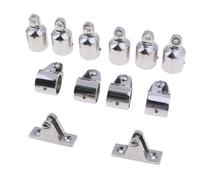 12 Pezzi 22 Mm Per Raccordi Per Barche Hardware Per Barche Marine A 3 Archi In