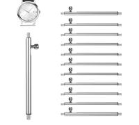 12 Pezzi 22mm Utensili per Barre a Molla Orologi, Barre a Molla a Sgancio Rapido per Cinturini per Orologi, Barre a Molla per Cinturini Orologi, Perni di Ricambio a Molla, Sostituzione del Cinturino
