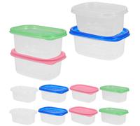 12 Pezzi 280Ml Contenitori Rettagolari In Per Pranzo Frutta Torta