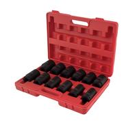 12 Pezzi 3/4" unità Deep Impact Socket 24-41mm Remover Installer Tool Kit