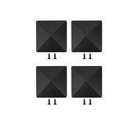 12 pezzi 4x4 pollici pali for recinzione uso esterno prolungano la durata dei vostri materiale resistente allo sbiadimento for ponti for recinzioni Per Pali Di Recinzione