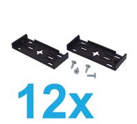 12 Pezzi (6 Set) YOU.S Supporti Per Targhe Senza Cornice