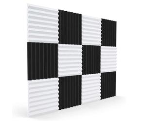 12 Pezzi Acustico Schiuma Boardsound Isolamento Suono Cunei Suono Isolamento