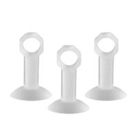 12 pezzi, adatti for maniglie delle porte, fermaporta in silicone, non è necessario praticare fori, anticollisione, dispositivo, facile Per Porte(Transparent - 12 pieces)
