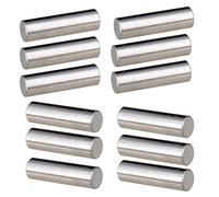12 pezzi Alnico 5 Humbucker Pickup Polepiece Magnet Slug Rods 15mm