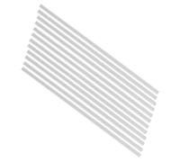 12 Pezzi Bastoncini rotondi in Acrilico,Tubo Tondo Rigido Trasparente,Riutilizzabile cilindro trasparente,Aste rotonde trasparente,Adatti per artigianato architettonico