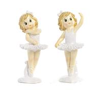 12 Pezzi Bomboniera Bambina Ballerina in resina cm.11 Comunione Cresima Compleanno bambina
