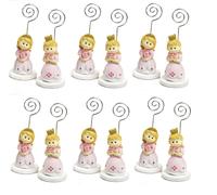 12 Pezzi Bomboniera Segnaposto Clip memo portafoto Principessa 6.9-10 cm Resina