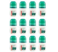 12 pezzi BOROTALCO ORIGINAL Deodorante ROLL ON deo corpo con Microtalco 50ml