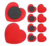 12 Pezzi Calamita Frigo a Cuore Decorativa, Magnetica, Compatta