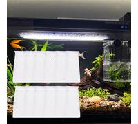 12 pezzi calzini da filtro per acquario 3d a nido d'ape in mesh stagno da 4