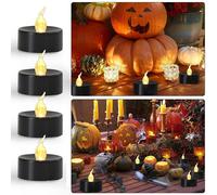 12 pezzi candele da tè candele votive lampade a batteria candele finte