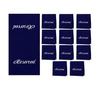 12 Pezzi Cartelli per Posti A Sedere Riservati per Sedie da 22 Pollici Cart6900