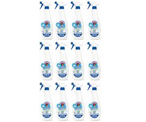 12 pezzi Chanteclair Sgrassatore Universale con bicarbonato Superpotente 600ml