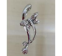 12 PEZZI Ciondolo Libellula con strass decorazione bomboniera 0BSX