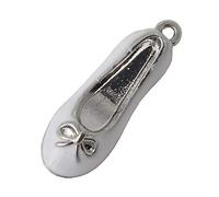 12 PEZZI Ciondolo scarpa scarpetta ballerina bomboniera ZAMA