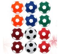 12 pezzi classico mini giocattolo da calcio calcio balilla palline di ricambio