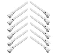 12 Pezzi Clip Chioma da Styling, Pinza Sezionatrice Lunga | Uso Salone e Uscita, Design Antiscivolo, Adatta a Chioma Fini e Spessi