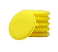 12 pezzi, compatibili con tamponi for la pulizia di spugne in schiuma for auto, applicatori cera, for lucidatura, strumenti for cura dei dettagli(Yellow 12pcs)