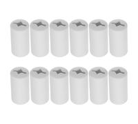 12 Pezzi Connettore per Corda Tenda a Rullo Design Staccabile | Stopper Meccanico Buffer Elastico, Superficie Liscia, per Ambienti con Supporto per Anziani
