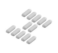 12 Pezzi Coperchio del WC Guarnizione Antiscivolo in plastica Sedile del WC Tamponi Antiurto Cuscino in Gomma Copertura paraurti Antiurto(Seat Cushion)