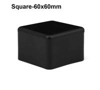 12 Pezzi Coprigambe Sedia Mobili PVC Materiale Forma Quadrata Copritavolo Calze