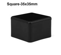 12 Pezzi Coprigambe Sedia Mobili PVC Materiale Forma Quadrata Copritavolo Calze