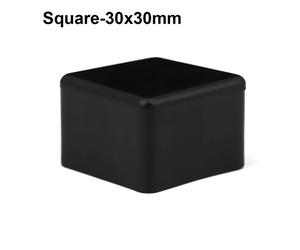 12 Pezzi Coprigambe Sedia Mobili PVC Materiale Forma Quadrata Copritavolo Calze