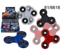 12 pezzi Crazy Gyro Spinner 7 cm 4 colori blister diplay € 1.50 c/uno fidget