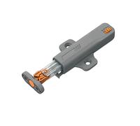 12 pezzi di accessori hardware for la casa Tampone ammortizzatore arresto della porta del cassetto con chiusura a tocco for aprire pressione for il cucina dell'armadio(Grey)