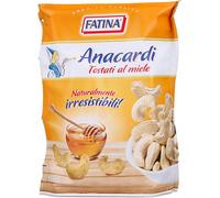 12 pezzi di anacardi fatina tostati al miele in bustina - 130 gr
