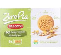 12 pezzi di biscotti balocco zeropiù con fiocchi d'avena senza zuccheri aggiunti