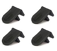 12 pezzi di blocco per finestra regolabile per binario di scorrimento, senza viti, senza foratura, chiusura per finestra universale per finestre in UPVC, legno, alluminio