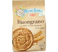 12 pezzi di buongrano mulino bianco biscotti integrali ricchi di fibre - 350 gr