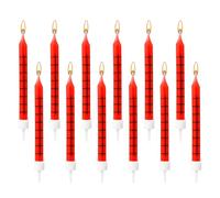 12 Pezzi di Candele di Compleanno a Tema Ragno, Candele a Ragnatela Rossa Candele di Compleanno Particolari per Feste di Compleanno a Tema Ragno Decorazioni per Feste di Halloween