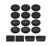 12 Pezzi di Cappucci di Ricambio per Joystick per Controller per PS5 / per PS4, Impugnature Antiscivolo per Levette Analogiche, Accessori di