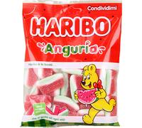 12 pezzi di caramelle gommose haribo anguria - 175 gr